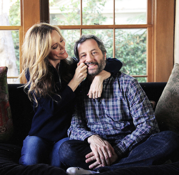 Leslie Mann and Judd Apatow  for The New York Times
