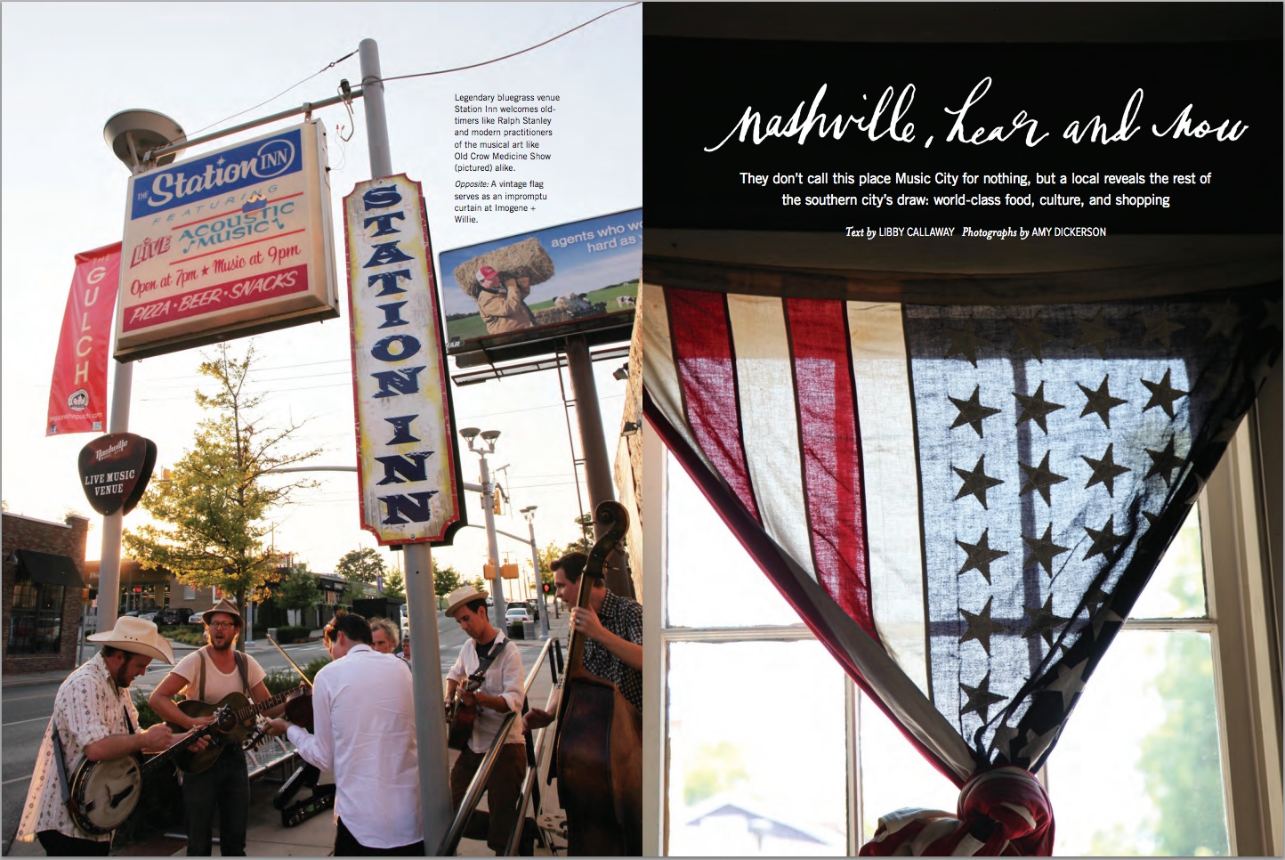 Nashville Travel Feature for Anthology Magazine