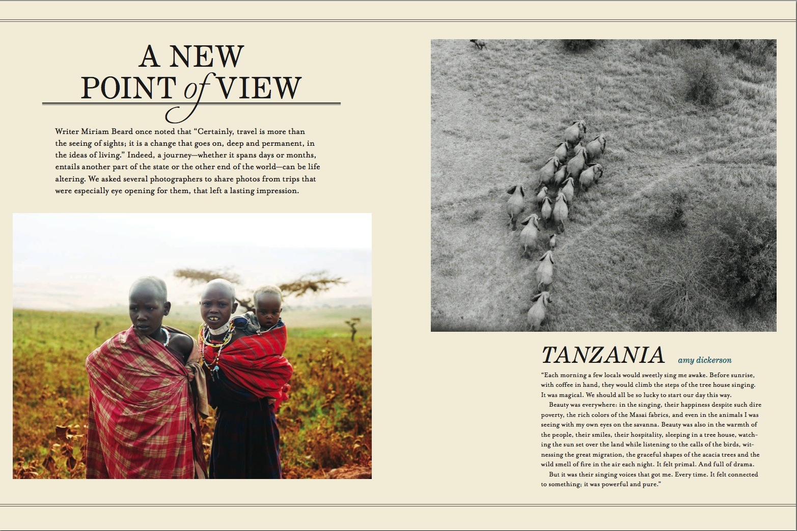 Tanzania Africa for Anthology Magazine